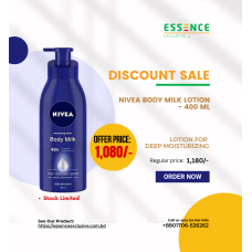 NIVEA BODY MILK LOTION-400 Ml